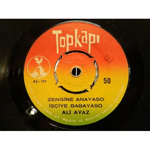 ALİ AVAZ - Zengine Anayasso Bize Babayaso / Bize De Mi Lo Lo Lo