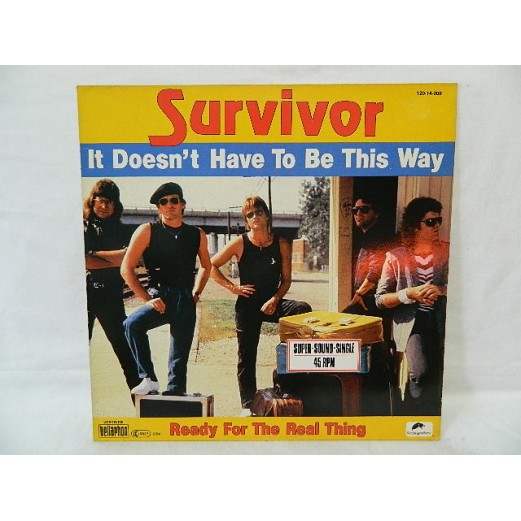SURVİVOR -  It Doesn't Have To Be This Way MAXİ 45 LİK 