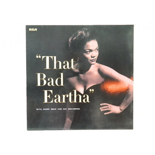 EARTHA KİTT - With Henri René And His Orchestra ‎– That Bad Eartha LP 