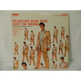 ELVİS PRESLEY -  50,000,000 Elvis Fans Can't Be Wrong (Elvis' Gold Records, Vol. 2) LP