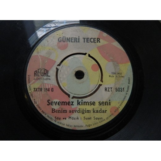 GÜNERİ TECER - Kabahat Benimse Affet Sevgilim (Sirtaki) / Sevemez Kimse Seni